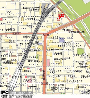 【地図】 | ストーク新丸子１番館