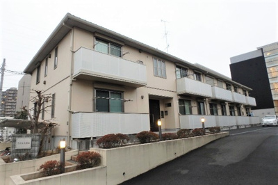 【外観】 | ウィル大倉山【SHM】 | 積水ハウス施工の賃貸住宅シャーメゾン♪東急東横線「綱島」駅より徒歩圏内！室内小型犬OKの2階建てアパート！ワンちゃんと一緒に暮らせるお部屋をお探しの方にもぴったり☆