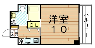 ベラジオ京都駅東の間取り