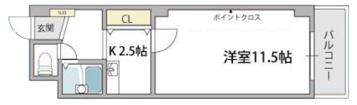 【間取り】 | コンフォール長吉