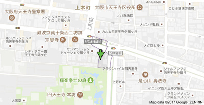 【地図】 | プレサンス四天王寺