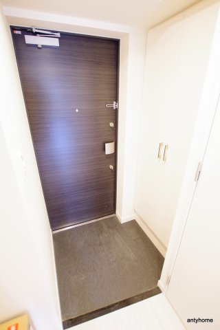 ララプレイス難波メティス　仲介手数料無料の玄関