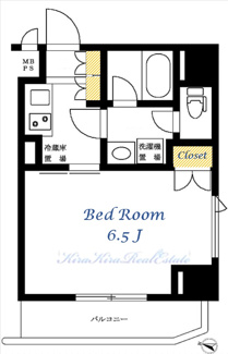 【間取り】 | ルーブル市ヶ谷