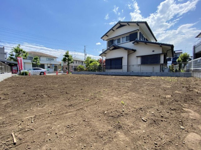 【前面道路含む現地写真】 | 【売主】大幅値下げ！ MLH SHONANDAI 湘南台5丁目-建築件無売地 | 前面道路含む現地写真です