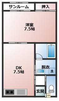 【間取り】 | コーポマイティ