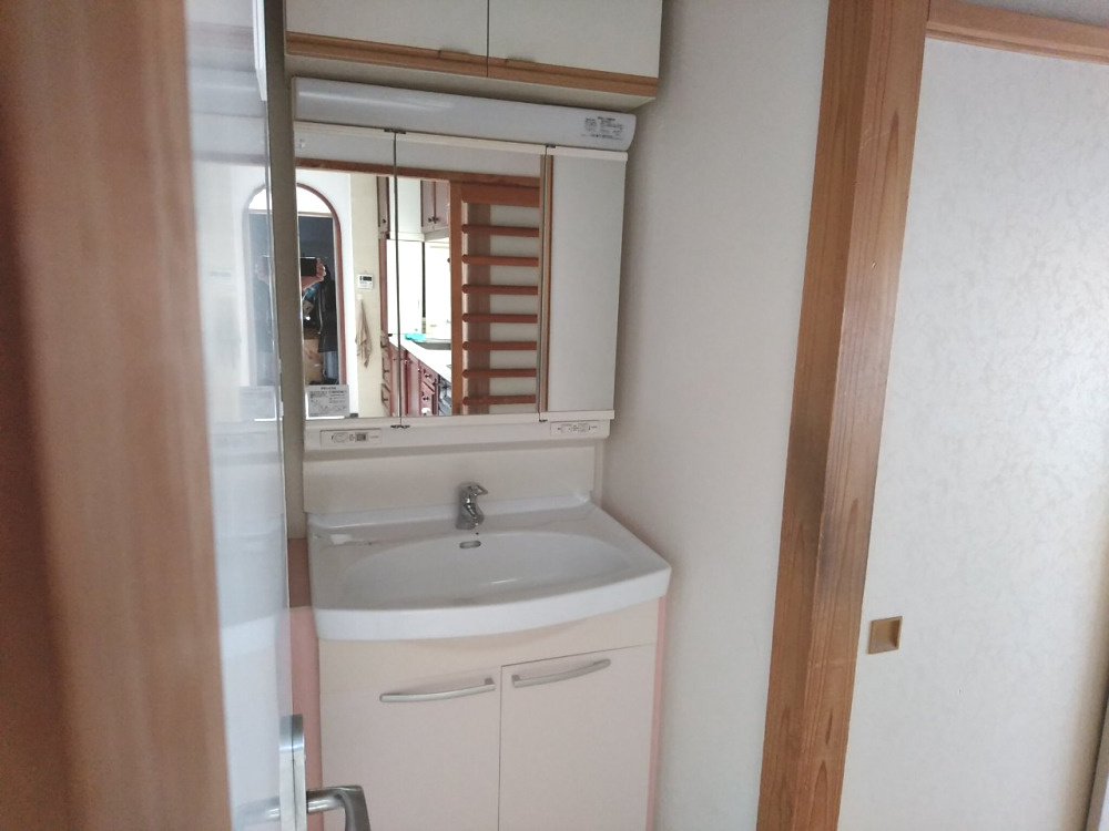 荒川区荒川２丁目の賃貸マンションの独立洗面台