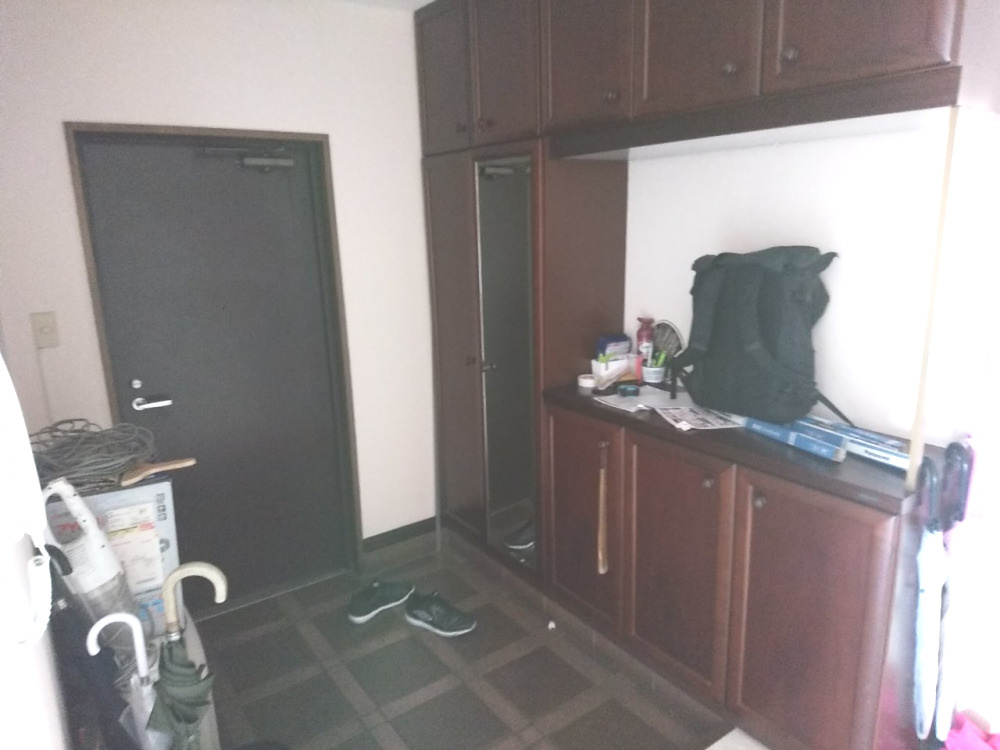 荒川区荒川２丁目の賃貸マンションの玄関