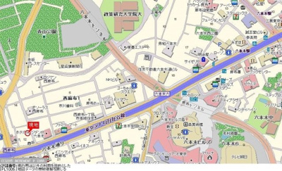 【地図】 | グランド・ガーラ西麻布