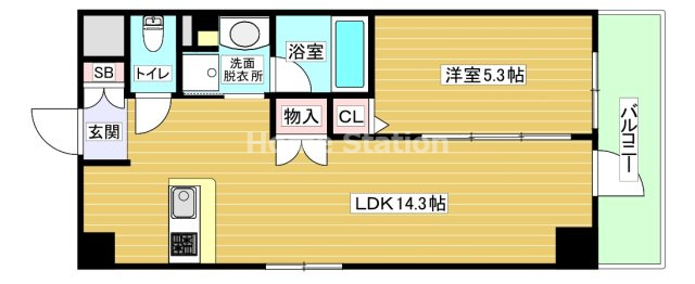 【間取り】 | ボヌール梅田