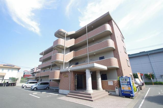 菊池郡菊陽町光の森２丁目の賃貸マンションの外観