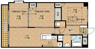 【間取り】 | ルネス・デルフィー