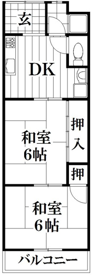 【間取り】 | 中川マンション