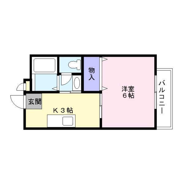 石原ハイツ２の間取り