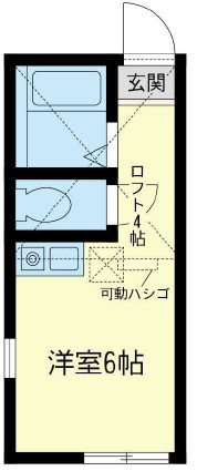 ユナイト 衣笠バーナードショーの間取り