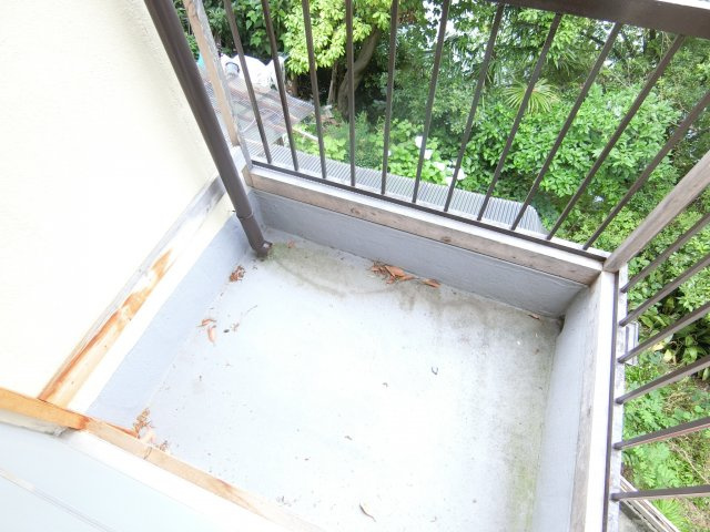 草尾テラスハウスのバルコニー