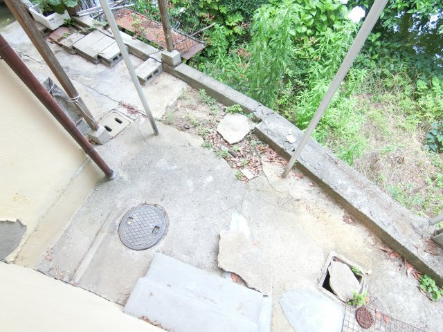 草尾テラスハウスの庭