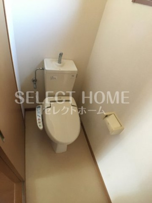 【トイレ】 | ボ・ナール的場Ｂ | コンパクトで使いやすいトイレです