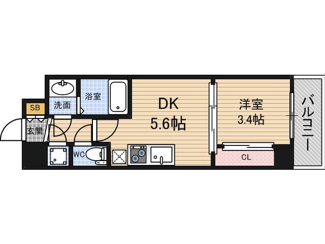【間取り】 | セレニテ新大阪カルム