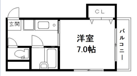【間取り】 | プランドールキンエー難波