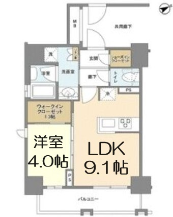 【間取り】 | サクラティアラ新梅田