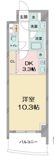 【間取り】 | セレッソコート上本町EAST