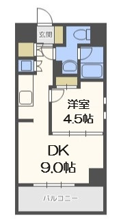 【間取り】 | ゼニスレジデンス難波南