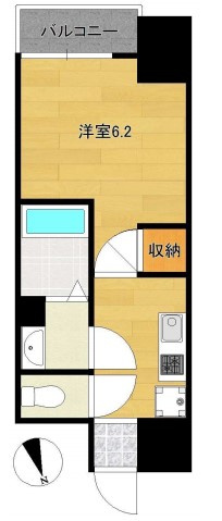 【間取り】 | グランエクラ今宮戎