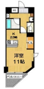 【間取り】 | CITY　SPIRE上町台