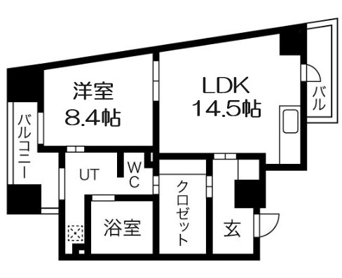 【間取り】 | W.O.B.NISHIUMEDA