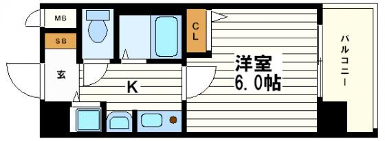 【間取り】 | プレサンス東本町