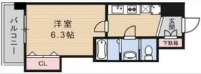 【間取り】 | スクエアガーデン緑橋(Luxe緑橋