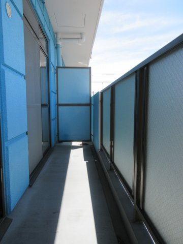 プレアール白水のバルコニー