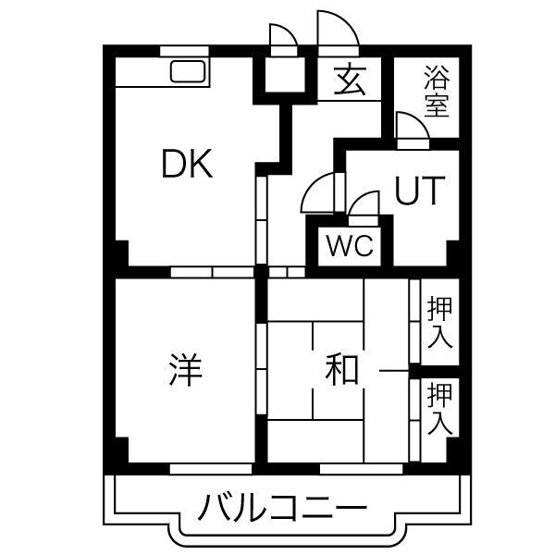 【間取り】 | レジデンス横山