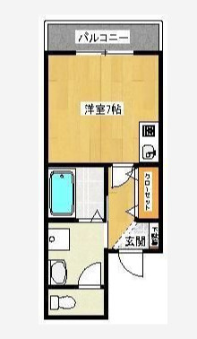 アンセルモ西明石の間取り