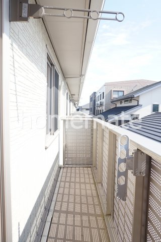 イッチー沼山津のバルコニー