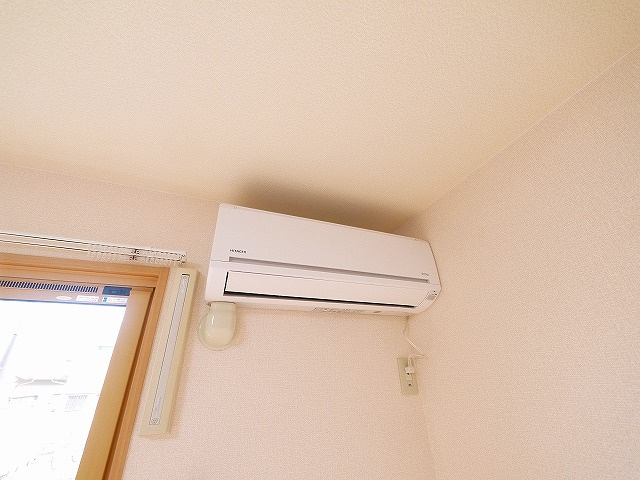 ヴィラ クレストの設備|エアコン付きです