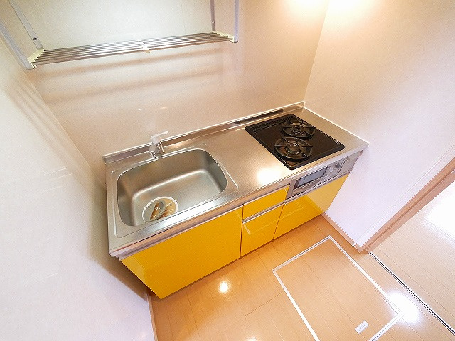 ヴィラ クレストのキッチン|お料理しやすいキッチンです