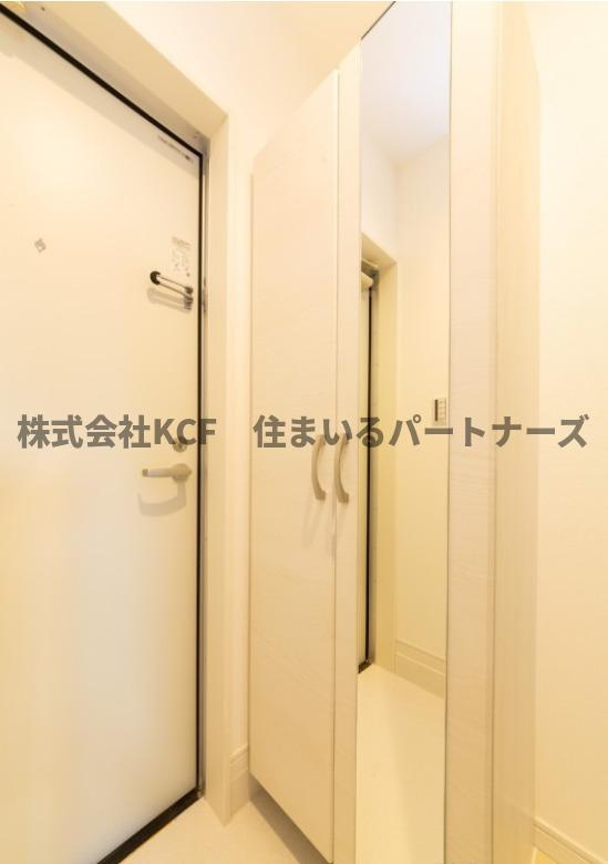 ラルヴェール試験場前Ⅰの玄関|シンプルで使いやすい玄関です