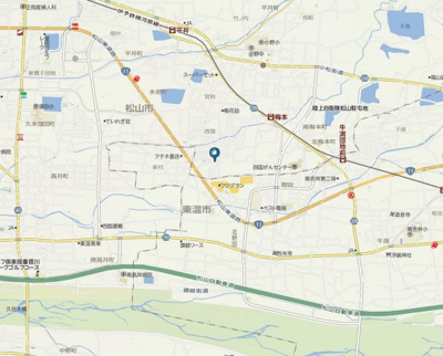 【地図】 | ソレジオ南梅本Ａ・Ｂ棟