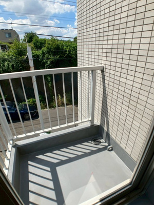 【バルコニー】 | ミングルAP.栗谷一番館 | バルコニーが2ヶ所あるのでお洗濯物もたっぷり干せますね♪気分転換をするにも最適です☆