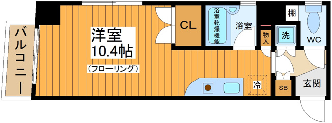 【間取り】 | パークウェル世田谷若林