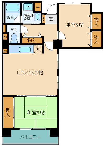 【間取り】 | エクセル