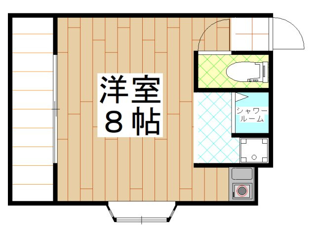 Ｐａｌａｉｓ　ルミエール( 近畿大学 一人暮らし )の間取り
