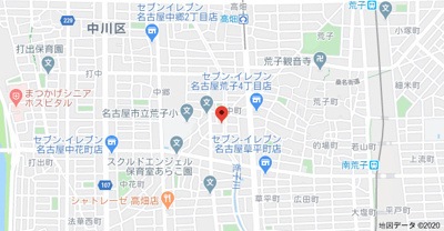 【地図】 | ハーモニーテラス荒中町Ⅱ