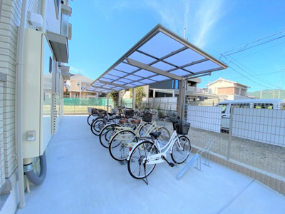 【その他共用部分】 | クリエ山本町南 | ★屋根付き駐輪場★