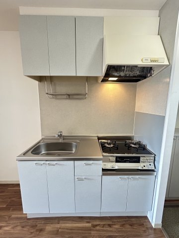 グリーンビューA棟のキッチン