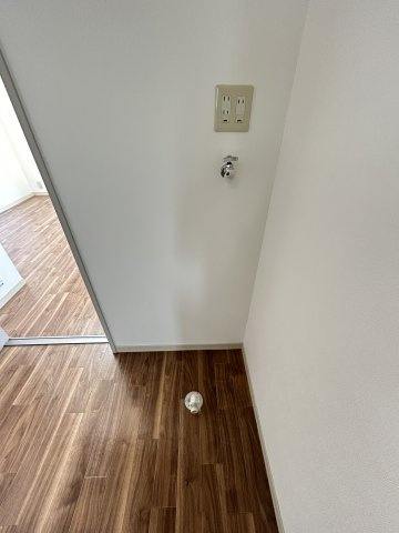 グリーンビューA棟の洗面所