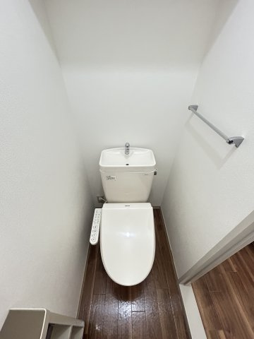 グリーンビューA棟のトイレ