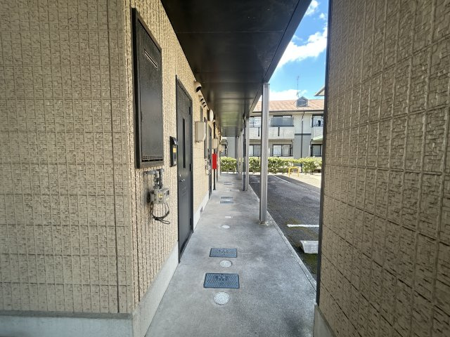 グリーンビューA棟のロビー