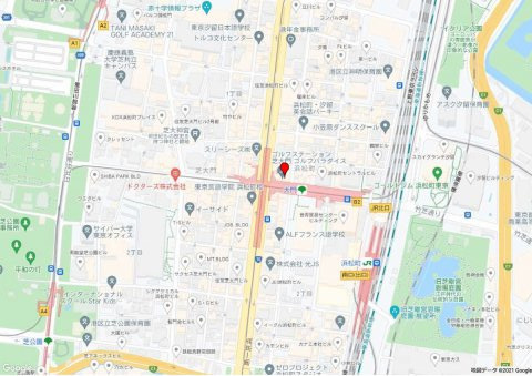 バッカス第３ビルの地図